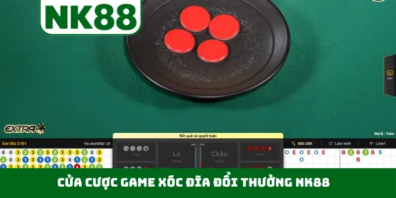Cửa cược game xóc đĩa đổi thưởng NK88